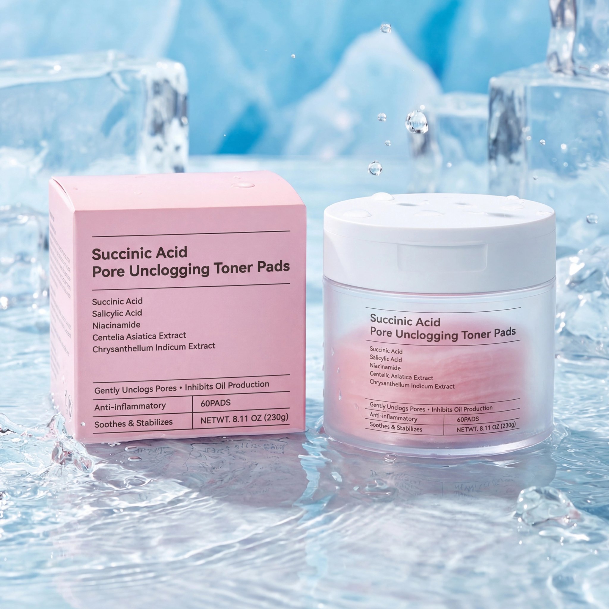 Succinic Acid Cleansing Pads - 2